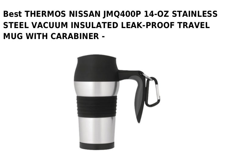 Thermos nissan jmq400 p 14 oz stainless steel vacuum insulated leakp…