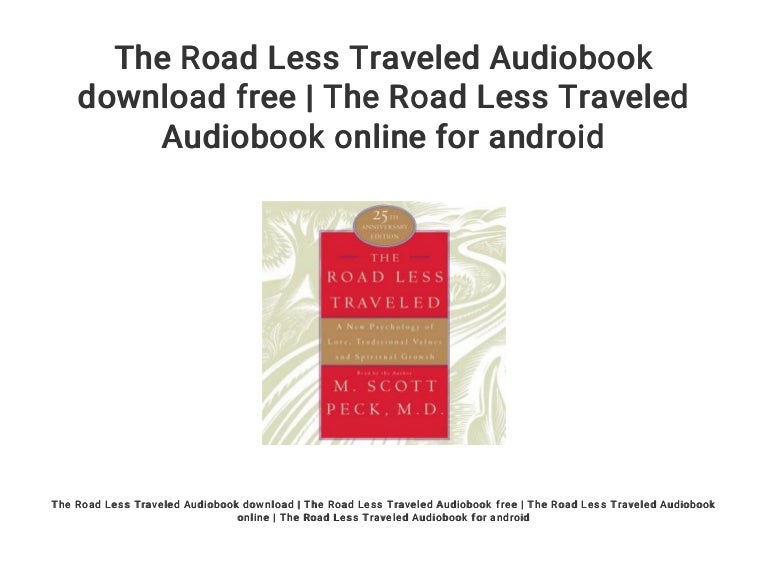 The Road Less Traveled Italiano