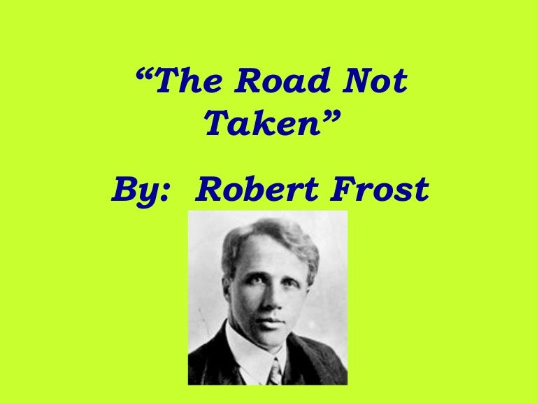 The road not taken