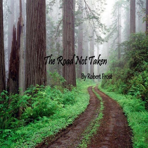 Literary devices in the road not taken