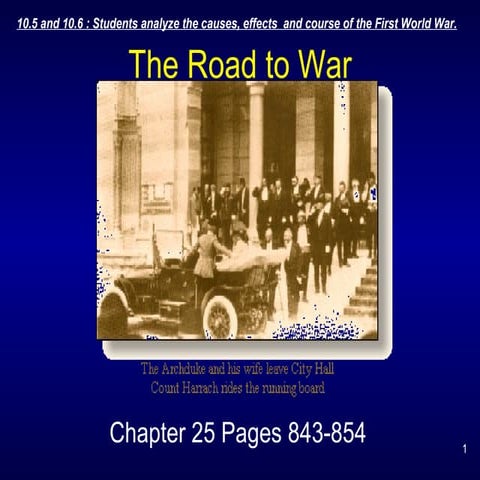 Unit 6 Topic 2 - The Road To War Notes 2