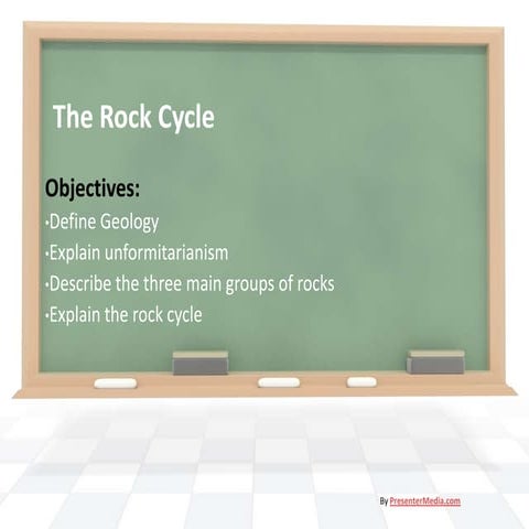 The rock cycle