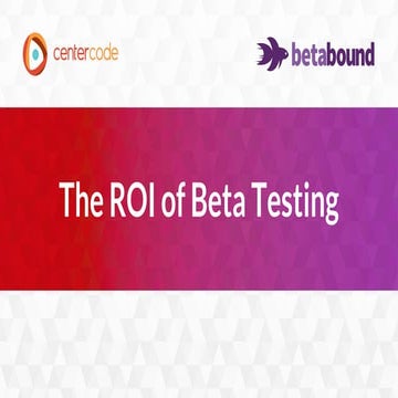 Software Beta Testing | PPTX