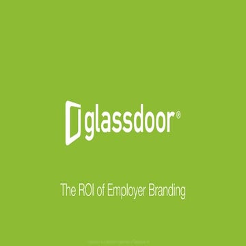 The ROI of Employer Branding