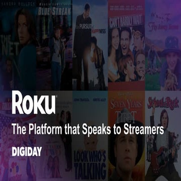 Digiday: The Roku Channel pitch deck