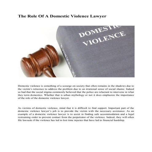 The Role of a Divorce Lawyer in Domestic Violence Cases