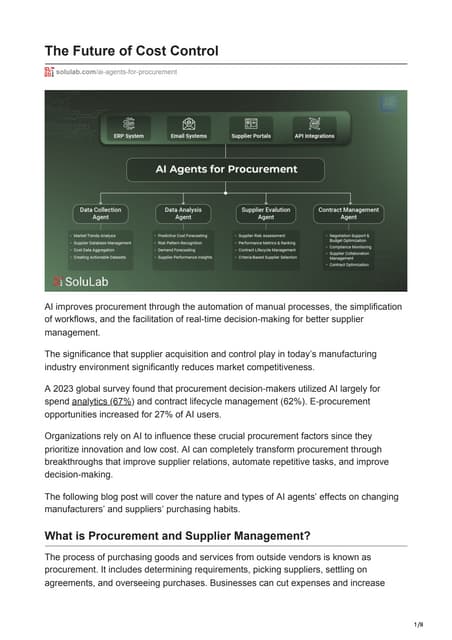 Generative AI in Procurement Market_ Redefining Vendor Management.pdf