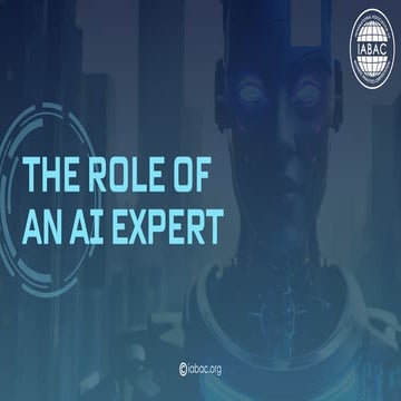 How to Build a Career as an AI Expert in 2025 | IABAC | PDF