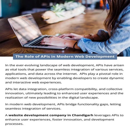 The Role of APIs in Modern Web Development | PDF | Web Development ...