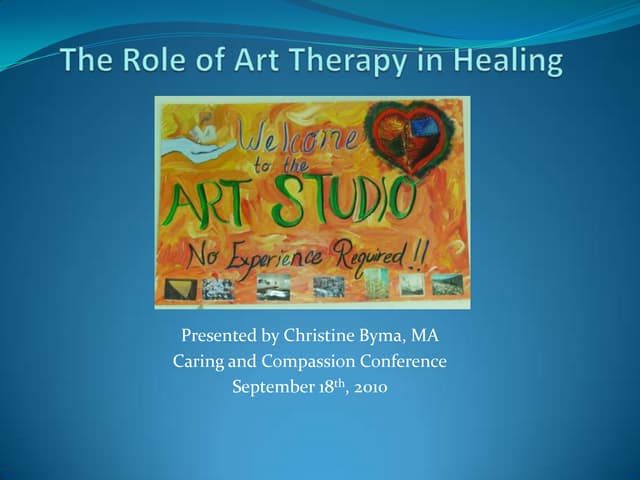 The Role Of Art Therapy In Healing