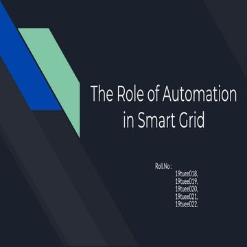 The Role of Automation in Smart Grid.pptx