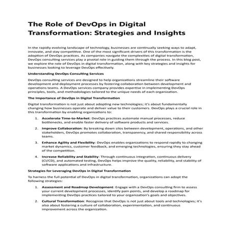 The Role of DevOps in Digital Transformation- Strategies and Insights.pdf