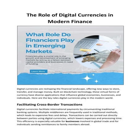 Ibrahim Mardam-Bey Explores Digital Currencies in Modern Finance
