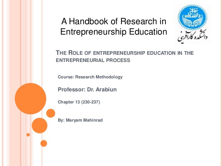 Role of entrepreneurship in forex earning