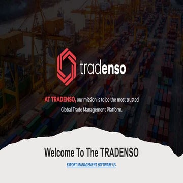 Streamlining Export Documentation with Export Documentation Software | PPTX