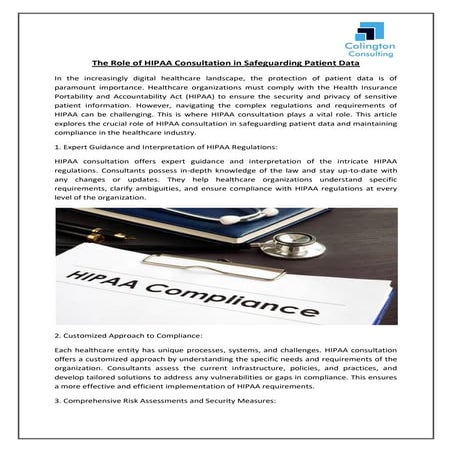 HIPAA Guidelines For Healthcare Professionals to Ensure Compliance | PPTX