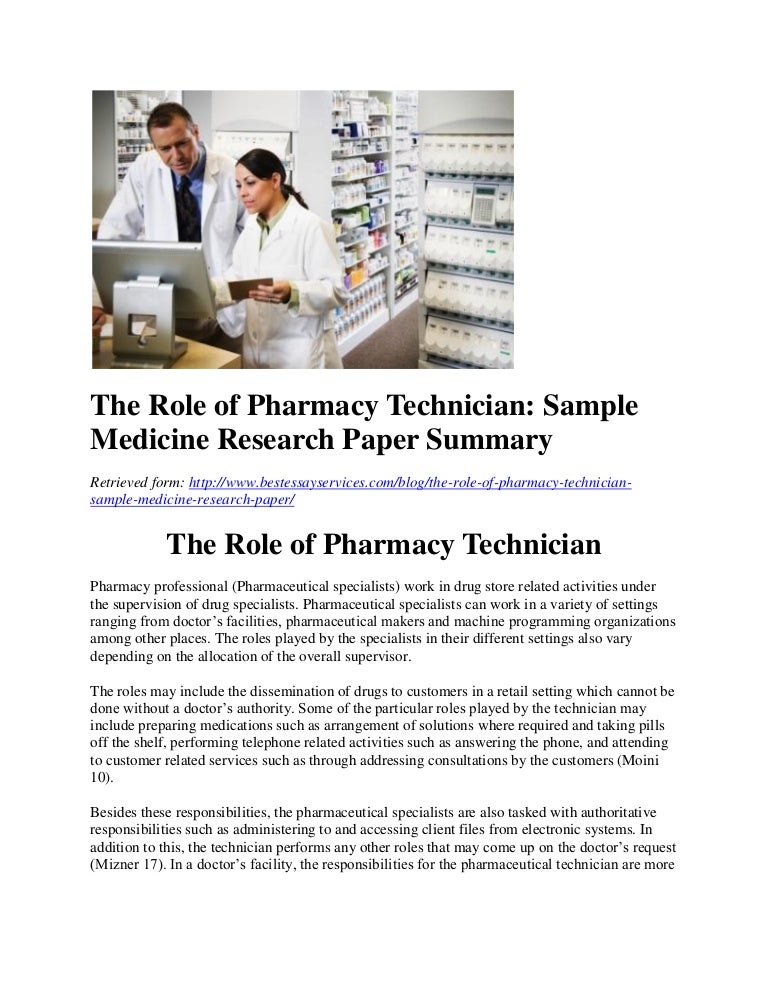 History of Clinical Pharmacy - Words | Essay Example