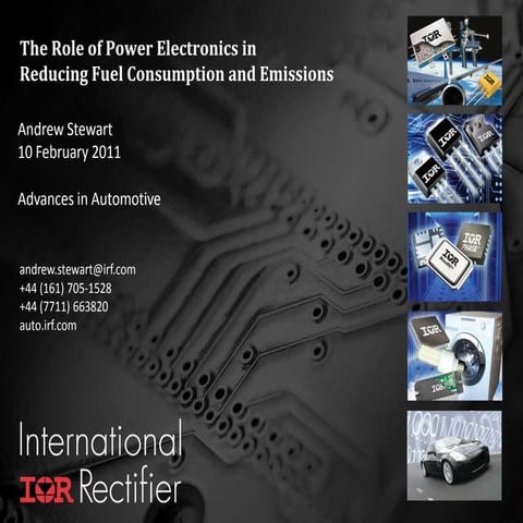 The Role Of Power Electronics In Reducing Fuel Consumption   Feb 2011