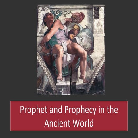 The Role Of Prophecy | PPT
