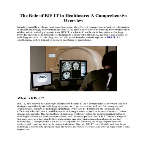 Radiology Information System (RIS)...pdf