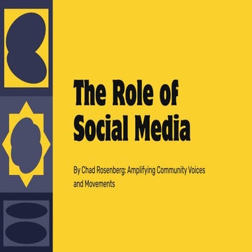 The Role of Social Media in Amplifying Community Voices and Movements | PDF