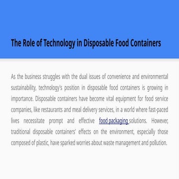 innovations in food science and technology | PPTX