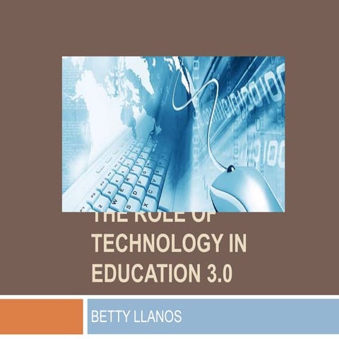 The role of technology in education 3