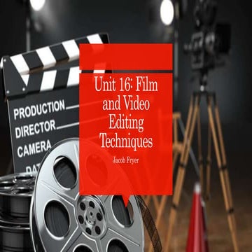 The History of Editing