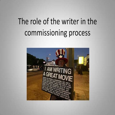 Role of the Writer