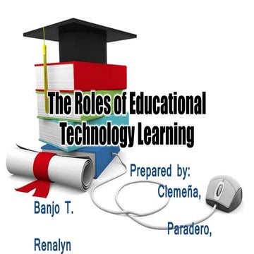 The roles of educational technology learning