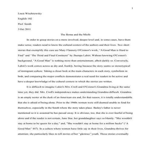 The Roma and the Misfit