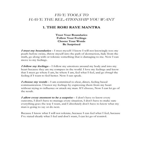 The rori raye mantra