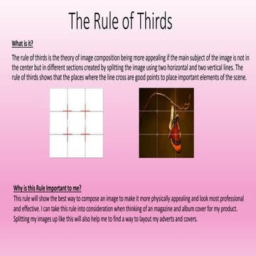 Rule of thirds | PPTX