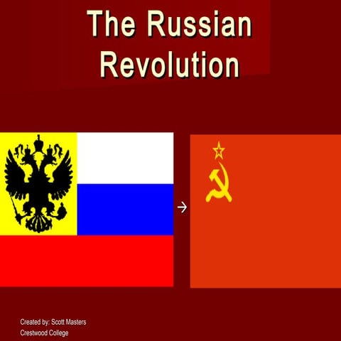 The Russian (Boshevik) Revolution - Flipped Learning