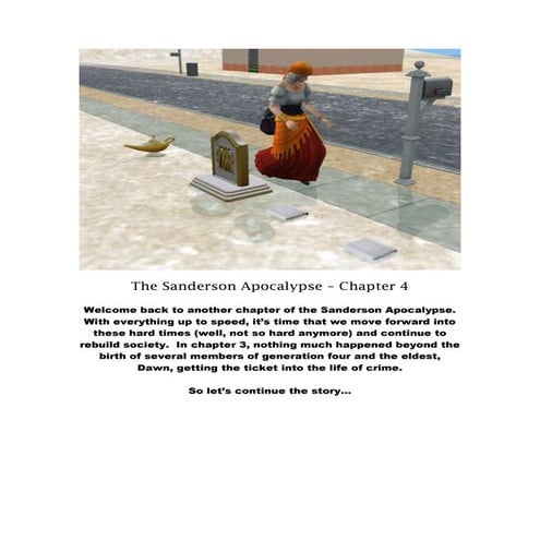 The Sanderson Apocalypse - Chapter 4