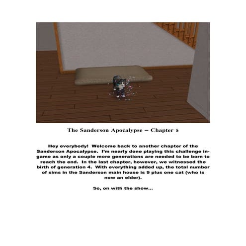 The Sanderson Apocalypse - Chapter 5