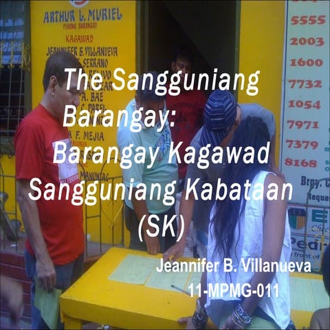 Barangay & SK Governance