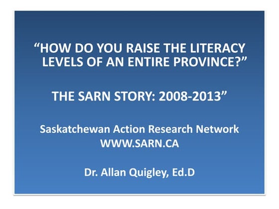 The sarn story posted on website april 2013 (1)