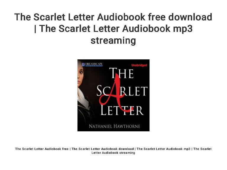 The Scarlet Letter Audiobook Free Download The Scarlet Letter Audio 
