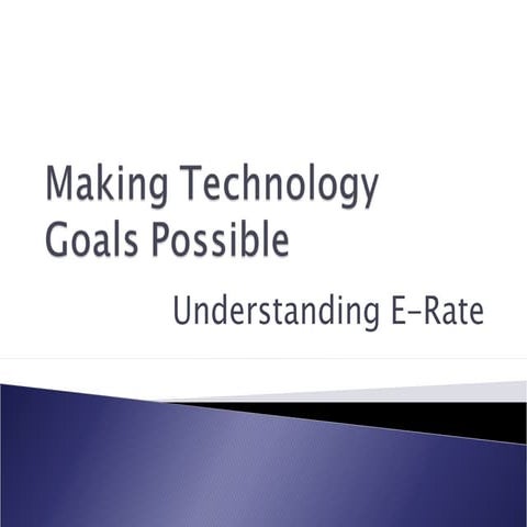 Making Technology Goals Possible