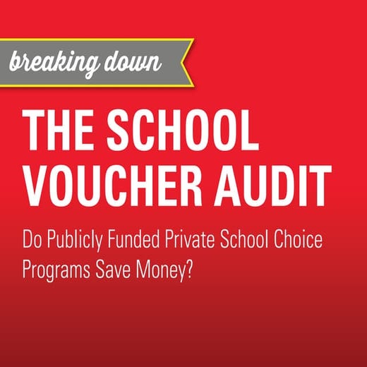 The School Voucher Audit: Do Publicly Funded Private School Choice Programs S...