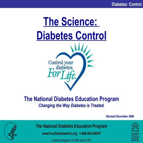 The Science Diabetes Control