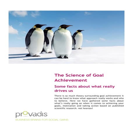 The science of goal achievement