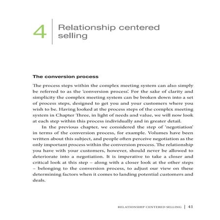 The science of selling chapter 4