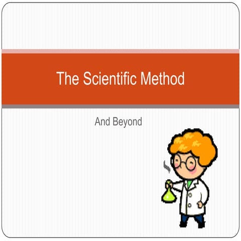 The scientific method gr 6 | PPTX