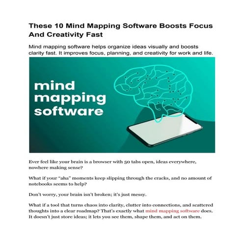 These 10 Mind Mapping Software Boosts Focus And Creativity Fast.pdf