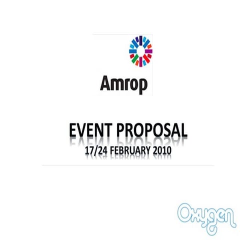 event proposal