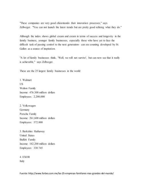 These companies are very good efici...