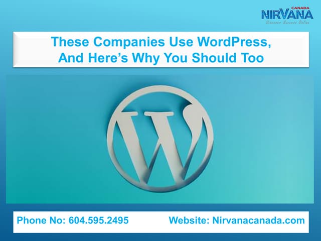 These Companies Use WordPress, and Here’s Why You Should Too