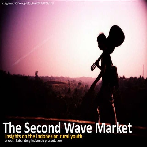 (youthlab indo) The second wave market: Insights on Indonesian rural youth ma...